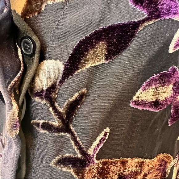 Carolina Belle Montreal Dark Navy Dress Size 8 Romantic Velvet Coquette Romantic - Picture 4 of 9